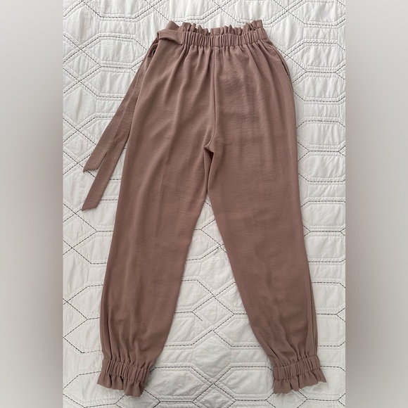 ZTYLING-U Paperbag Pants with Tapered Leg - Picture 3 of 7